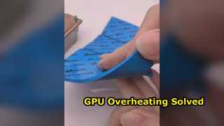 GPU Soğutma Demosu için 1.5W/MK Termal İletkenlik TIF100-05E Silikon Termal Yapışkan Pedleri Görüntüleyin
